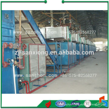 fruit and vegetable belt drying machine